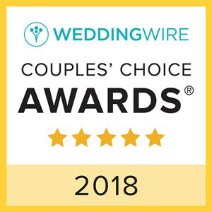 2018 Wedding Wire Couples' Choice Awards for FADDs Casino, Wedding, and Corporate Event Planner in Nashville TN