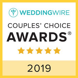 2019 Wedding Wire Couples' Choice Awards for FADDs Casino, Wedding, and Corporate Event Planner in Nashville TN